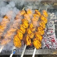 کباب ذغالی شب