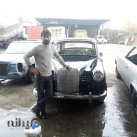 صافکاری و گلگیرسازی بنز فلاح