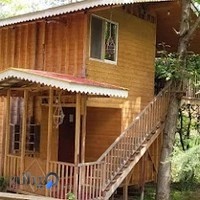 کلبه چوبی دوبلکس سامان