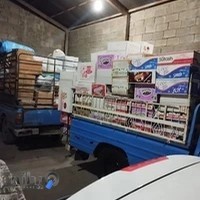 تخلیه بار گل گل