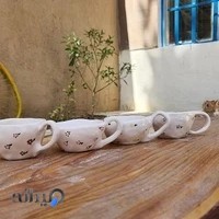 خانه سفال خاک رنگ