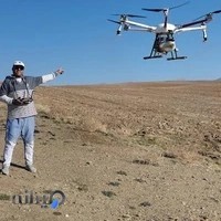 خدمات سمپاشی هوایی با پهپاد