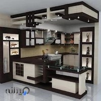 کارگاه ساخت کابینت ام دی اف ودربهای چوب وکمد دیواری سبزواری