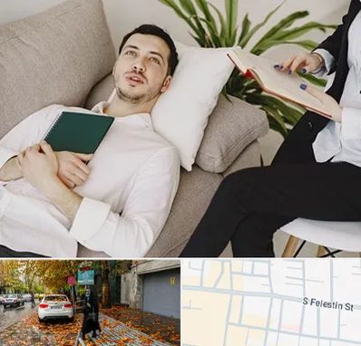 مرکز مشاوره در خیابان فلسطین