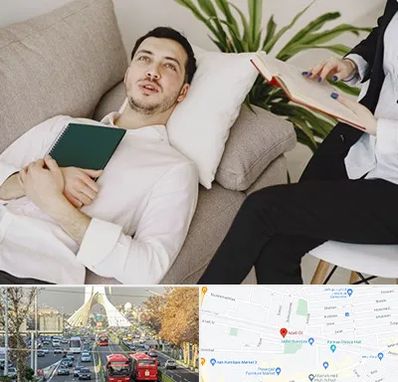 مرکز مشاوره در خیابان آزادی