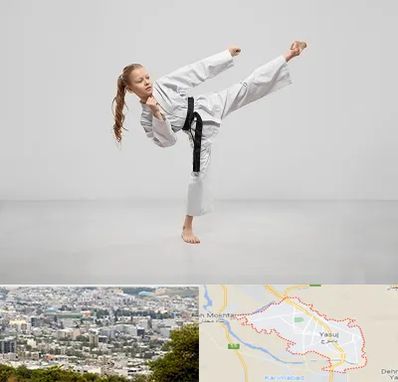 باشگاه کاراته بانوان در یاسوج