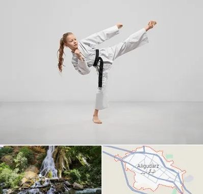 باشگاه کاراته بانوان در الیگودرز