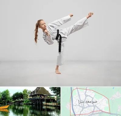 باشگاه کاراته بانوان در صومعه سرا