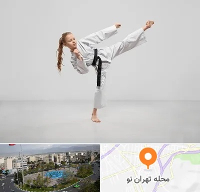 باشگاه کاراته بانوان در تهران نو