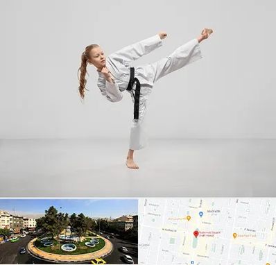 باشگاه کاراته بانوان در هفت حوض 