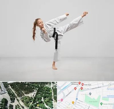 باشگاه کاراته بانوان در سالاریه قم