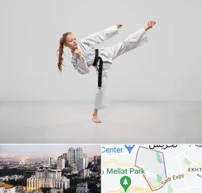 باشگاه کاراته بانوان در الهیه 