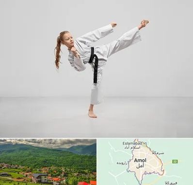 باشگاه کاراته بانوان در آمل