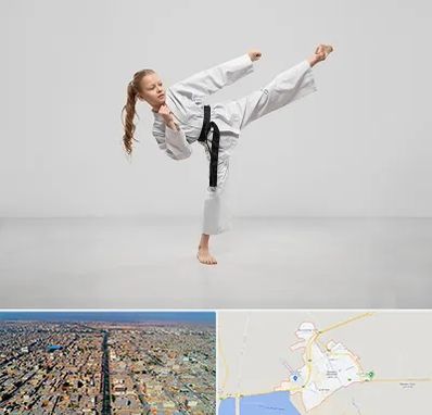 باشگاه کاراته بانوان در بندر ماهشهر