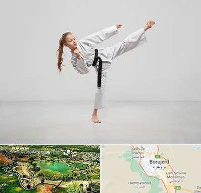 باشگاه کاراته بانوان در بروجرد