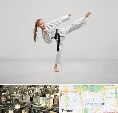 باشگاه کاراته بانوان در مرزداران 