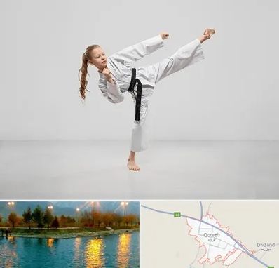 باشگاه کاراته بانوان در قروه