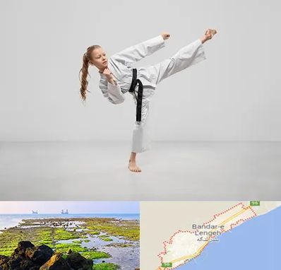 باشگاه کاراته بانوان در بندرلنگه