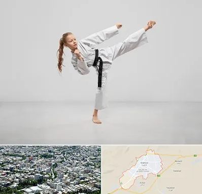 باشگاه کاراته بانوان در شاهرود