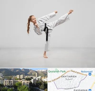 باشگاه کاراته بانوان در اختیاریه 