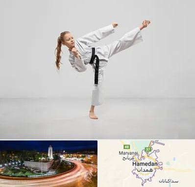 باشگاه کاراته بانوان در همدان