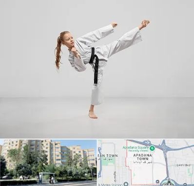 باشگاه کاراته بانوان در آپادانا