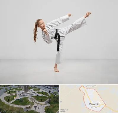 باشگاه کاراته بانوان در ورامین