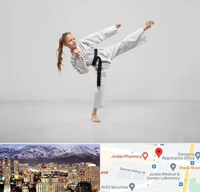 باشگاه کاراته بانوان در جردن 