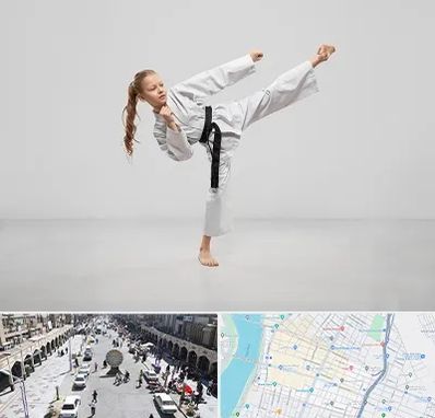 باشگاه کاراته بانوان در نادری اهواز