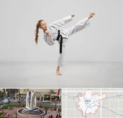 باشگاه کاراته بانوان در زابل