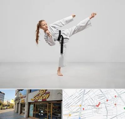 باشگاه کاراته بانوان در عطاران قم