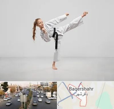 باشگاه کاراته بانوان در باقرشهر