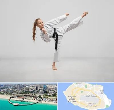 باشگاه کاراته بانوان در کیش