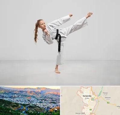 باشگاه کاراته بانوان در سنندج