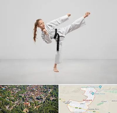 باشگاه کاراته بانوان در دماوند