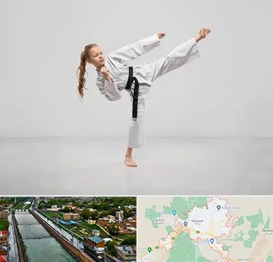 باشگاه کاراته بانوان در مراغه