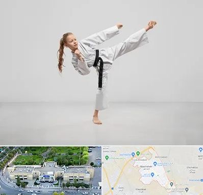 باشگاه کاراته بانوان در نسیم شهر