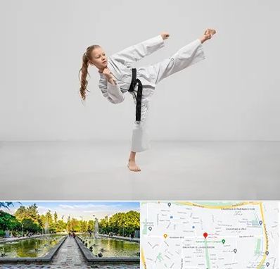 باشگاه کاراته بانوان در سرسبز 