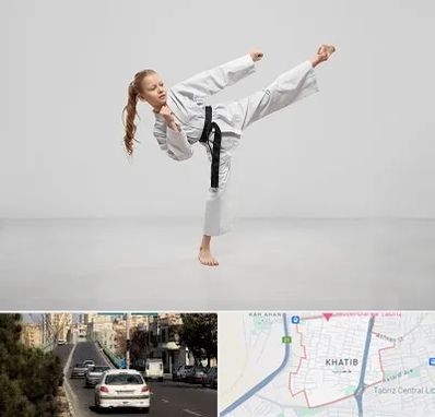 باشگاه کاراته بانوان در خطیب تبریز