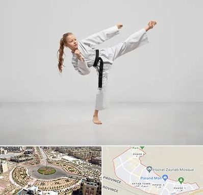 باشگاه کاراته بانوان در پرند