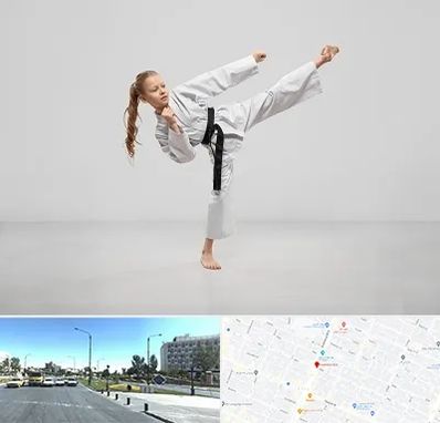 باشگاه کاراته بانوان در بلوار کلاهدوز مشهد