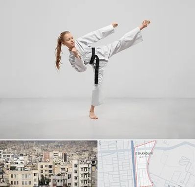 باشگاه کاراته بانوان در اسکندری