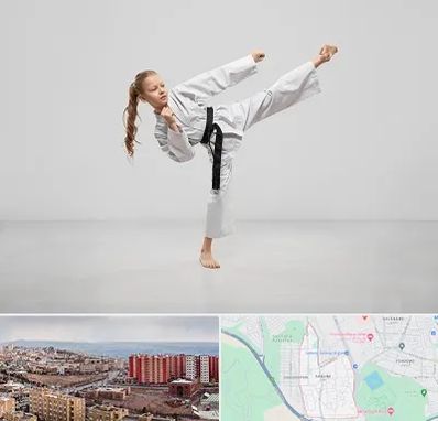 باشگاه کاراته بانوان در سهند تبریز