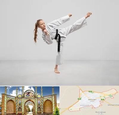 باشگاه کاراته بانوان در سمنان