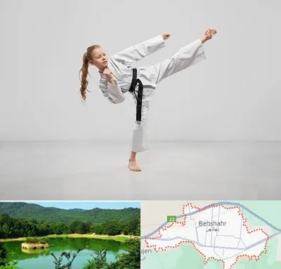 باشگاه کاراته بانوان در بهشهر