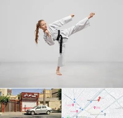 باشگاه کاراته بانوان در باجک قم