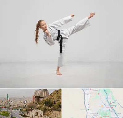 باشگاه کاراته بانوان در فرهنگ شهر شیراز