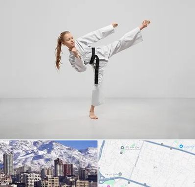 باشگاه کاراته بانوان در ازگل