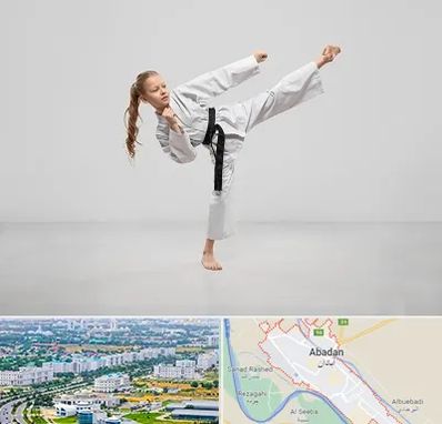 باشگاه کاراته بانوان در آبادان