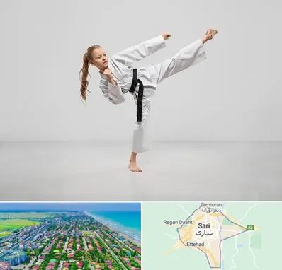 باشگاه کاراته بانوان در ساری